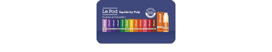 Le POD by PULP (sels de nicotine)